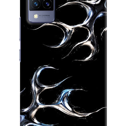 Chrome Tribal Vivo V21 Hard Case Back Cover by Casekaro