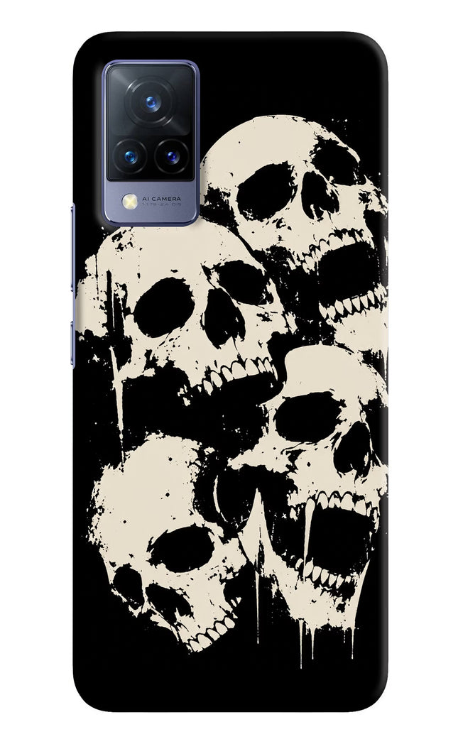 Dead Stack Vivo V21 Hard Case Back Cover by Casekaro