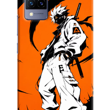 Street Samurai  Vivo V21 Hard Case Back Cover by Casekaro