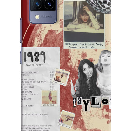 Taylor Swift Vivo V21 Hard Case Back Cover by Casekaro