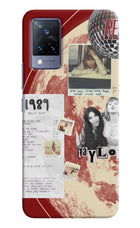 Taylor Swift Vivo V21 Hard Case Back Cover by Casekaro