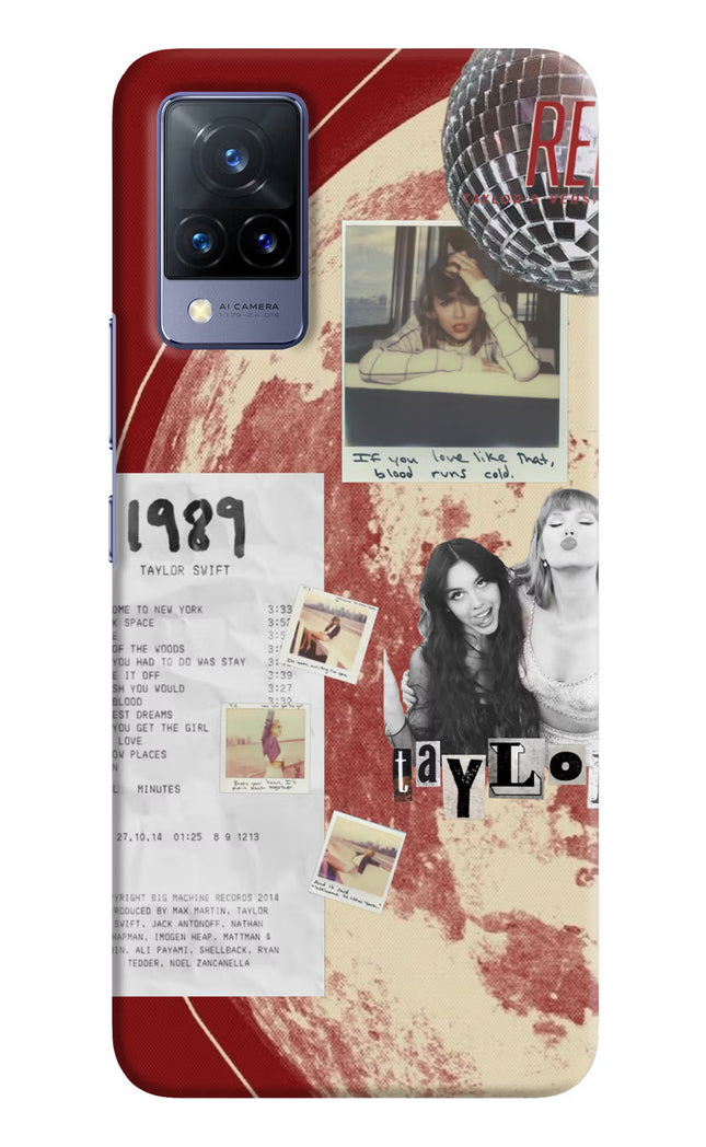 Taylor Swift Vivo V21 Hard Case Back Cover by Casekaro