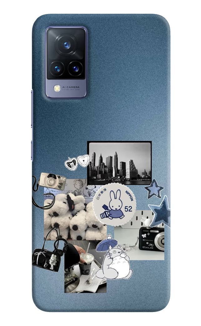 Miffy Vivo V21 Hard Case Back Cover by Casekaro