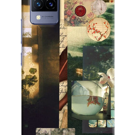 Summer Vivo V21 Hard Case Back Cover by Casekaro