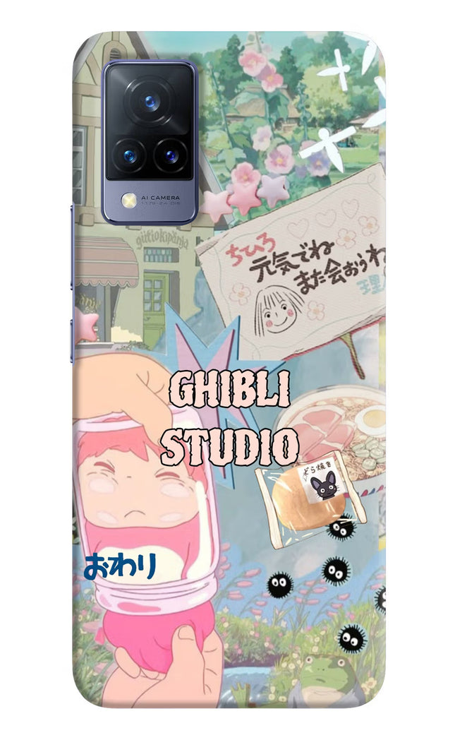 Studio Ghibli Vivo V21 Hard Case Back Cover by Casekaro