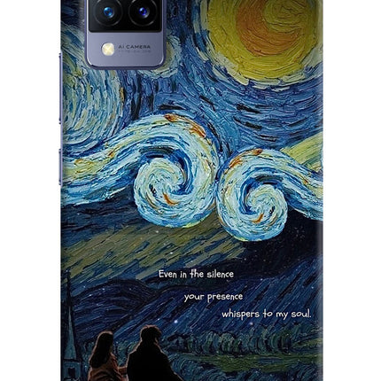 Softcore Vivo V21 Hard Case Back Cover by Casekaro