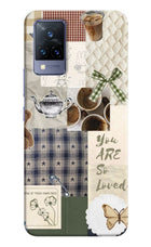 Cookie Vivo V21 Hard Case Back Cover by Casekaro