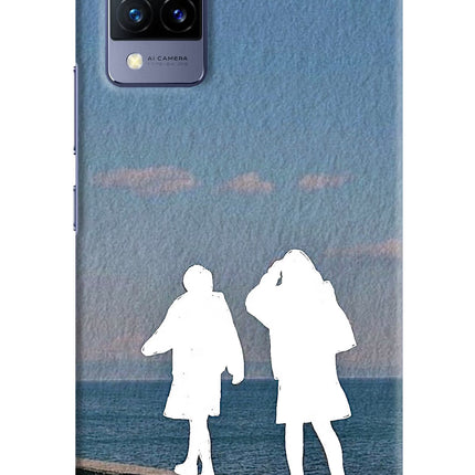 Coastal Dream Vivo V21 Hard Case Back Cover by Casekaro