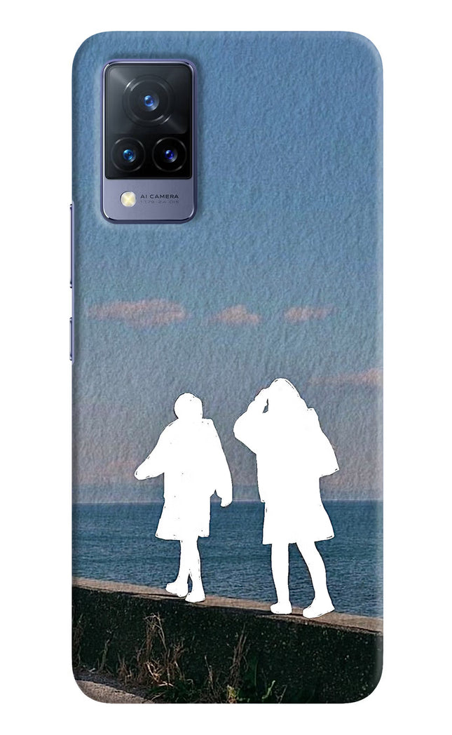 Coastal Dream Vivo V21 Hard Case Back Cover by Casekaro
