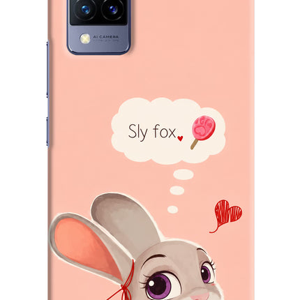 Judy Charm Vivo V21 Hard Case Back Cover by Casekaro