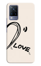 Soul Line Vivo V21 Hard Case Back Cover by Casekaro