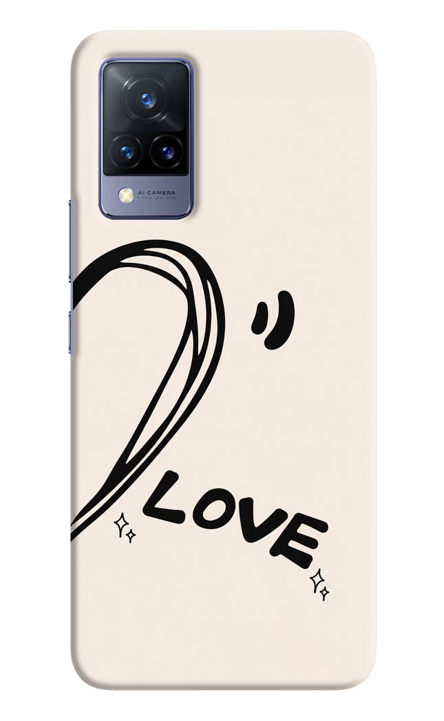 Soul Line Vivo V21 Hard Case Back Cover by Casekaro