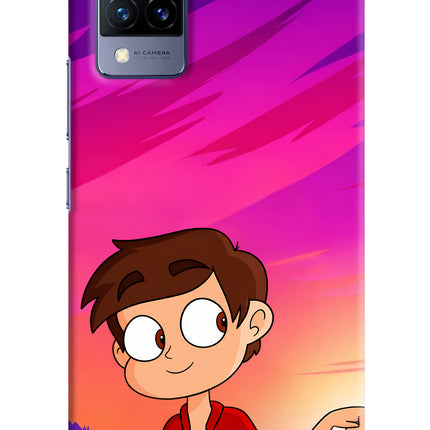 Marco Sunset Vivo V21 Hard Case Back Cover by Casekaro