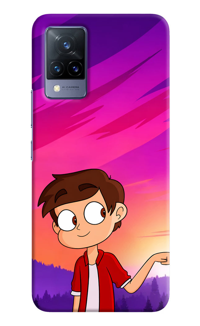 Marco Sunset Vivo V21 Hard Case Back Cover by Casekaro