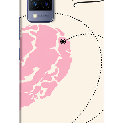 Miss Orbit Vivo V21 Hard Case Back Cover by Casekaro
