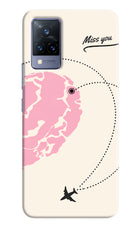 Miss Orbit Vivo V21 Hard Case Back Cover by Casekaro