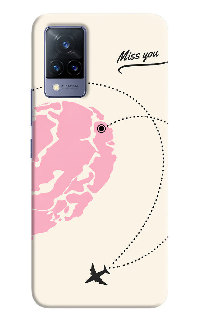 Miss Orbit Vivo V21 Hard Case Back Cover by Casekaro