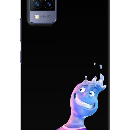 Wade Wave Vivo V21 Hard Case Back Cover by Casekaro