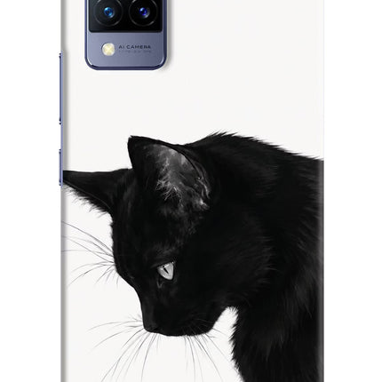 Shadow Gaze Vivo V21 Hard Case Back Cover by Casekaro