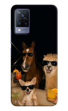 Party Squad Vivo V21 Hard Case Back Cover by Casekaro