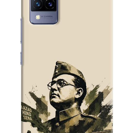 Netaji Rising Vivo V21 Hard Case Back Cover by Casekaro