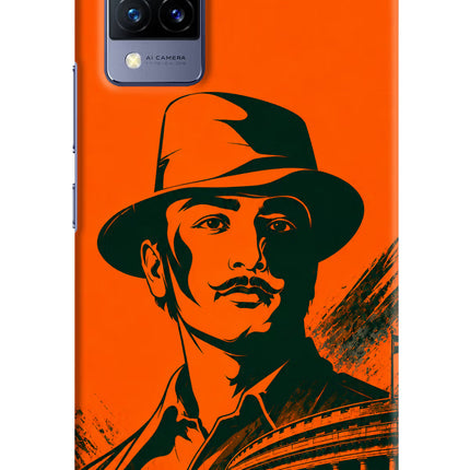 Bhagat Singh Legacy Vivo V21 Hard Case Back Cover by Casekaro
