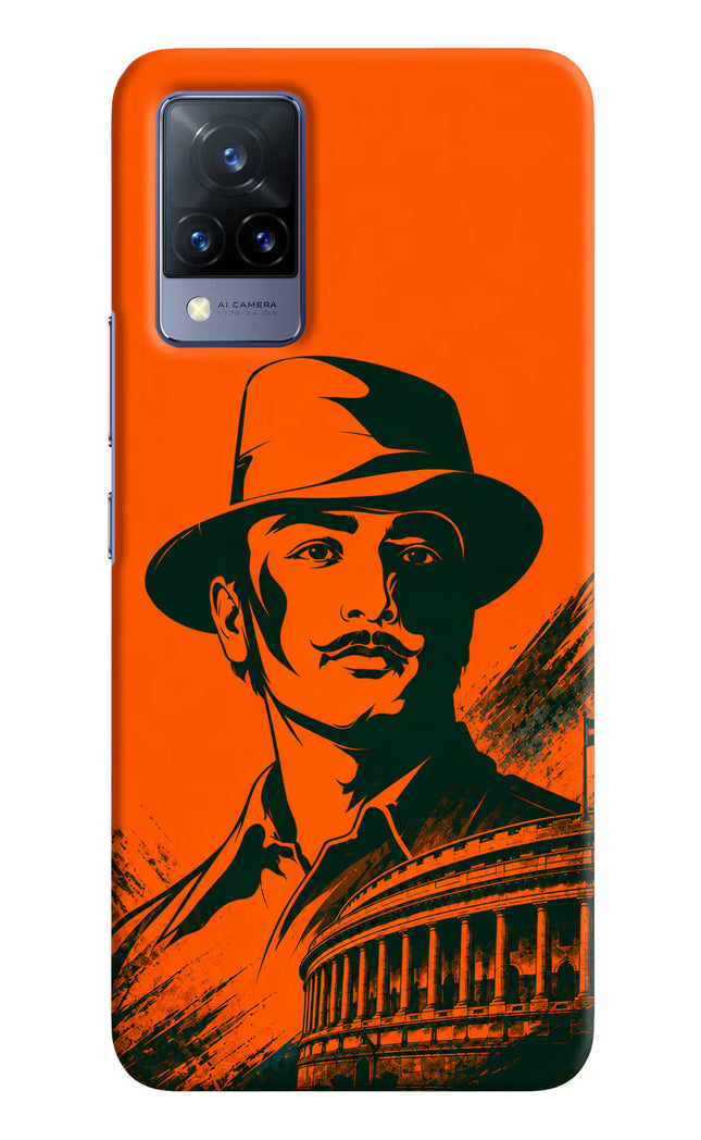 Bhagat Singh Legacy Vivo V21 Hard Case Back Cover by Casekaro