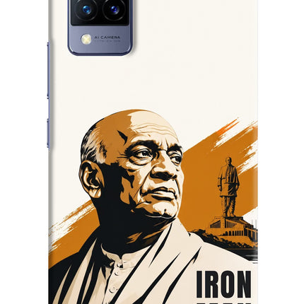 Sardar Patel Iron Will Vivo V21 Hard Case Back Cover by Casekaro