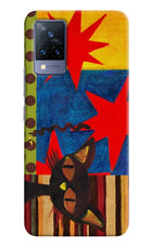 Pop Cat Vivo V21 Back Cover