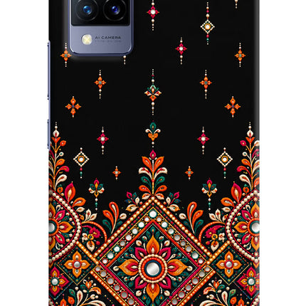 Noir Mehfil Vivo V21 Back Cover