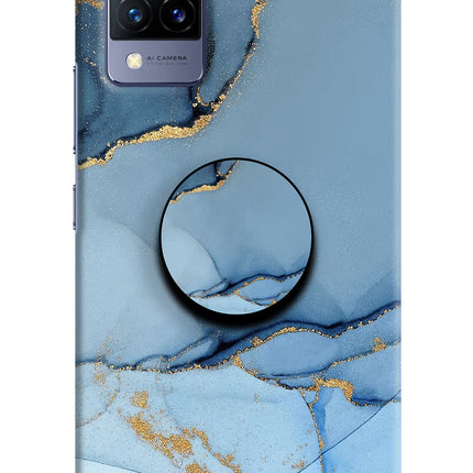 Blue Marble Vivo V21 Pop Case by Casekaro