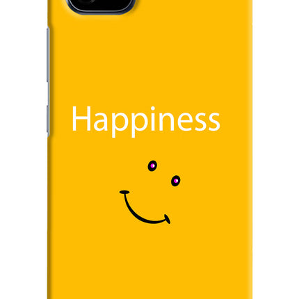 Happiness With Smiley Realme C20 Hard Case Back Cover by Casekaro