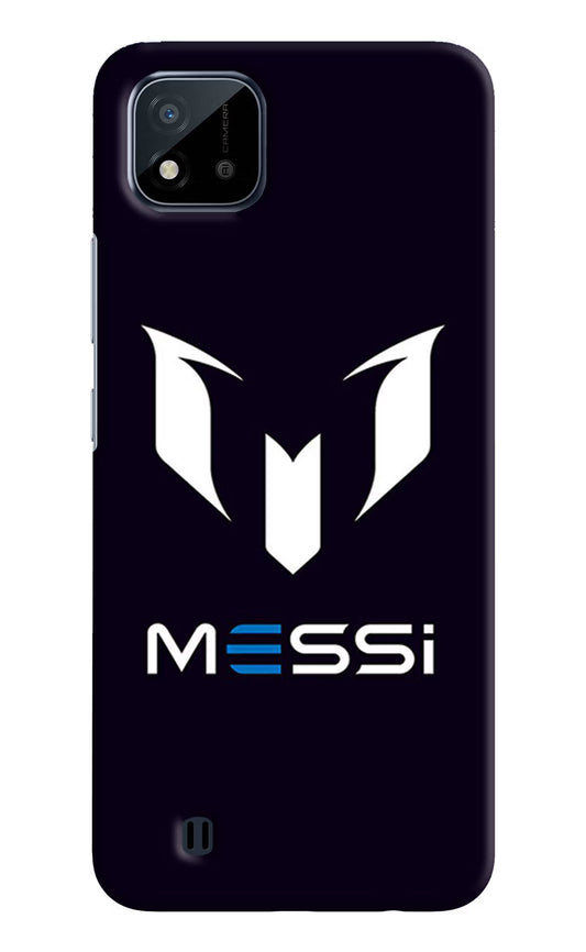 Messi Logo Realme C20 Hard Case Back Cover by Casekaro