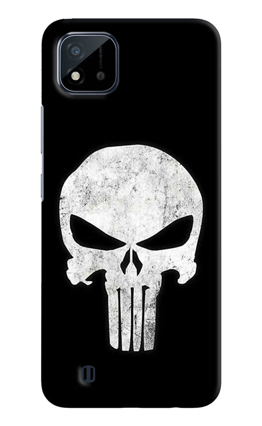 Punisher Skull Realme C20 Hard Case Back Cover by Casekaro