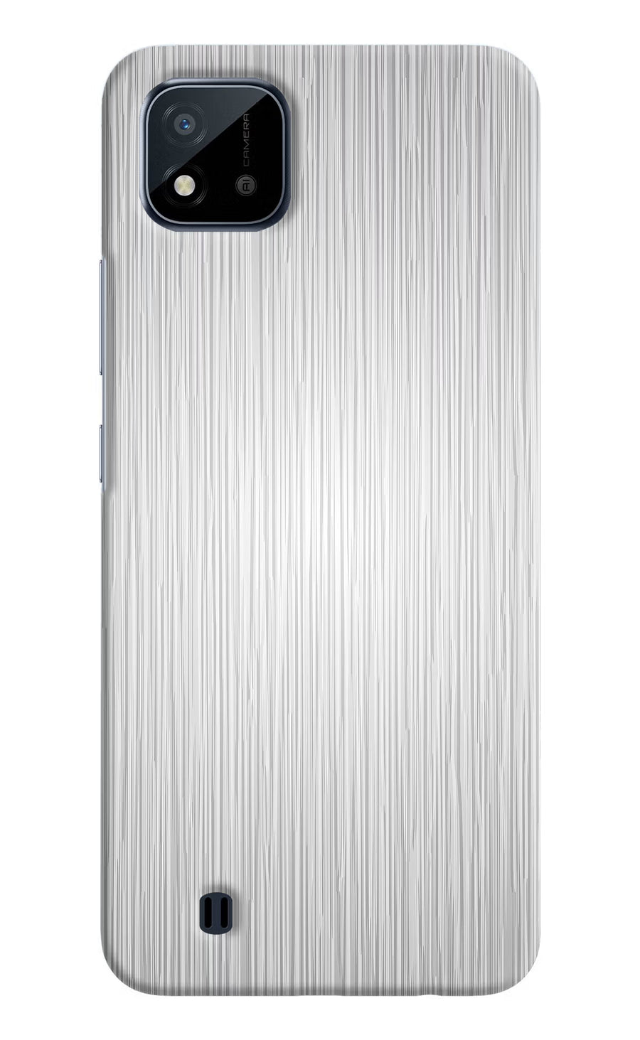 Wooden Grey Texture Realme C20 Back Cover, Hard case