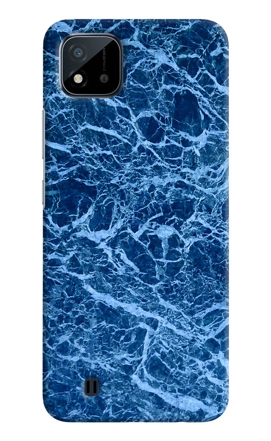 Blue Marble Realme C20 Hard Case Back Cover by Casekaro