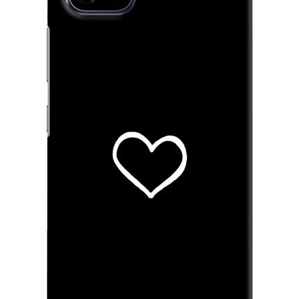 Heart Realme C20 Hard Case Back Cover by Casekaro