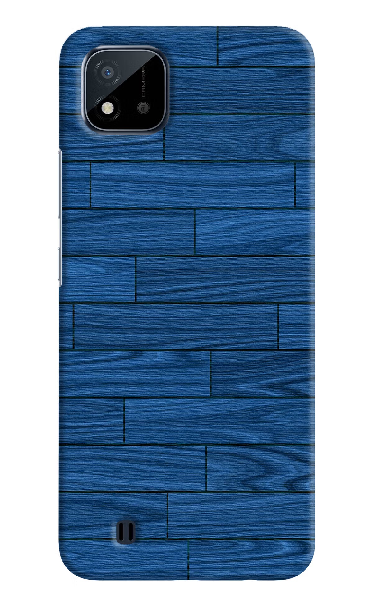 Wooden Texture Realme C20 Hard Case Back Cover by Casekaro