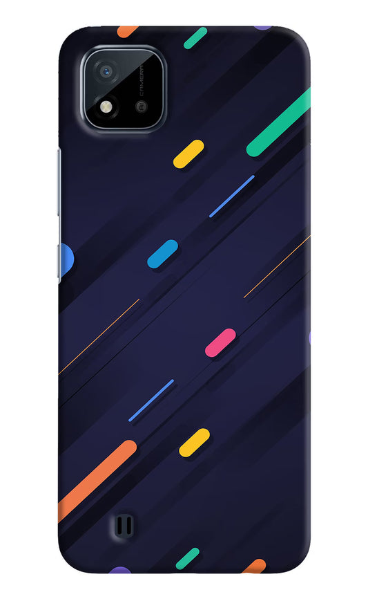 Abstract Design Realme C20 Hard Case Back Cover by Casekaro