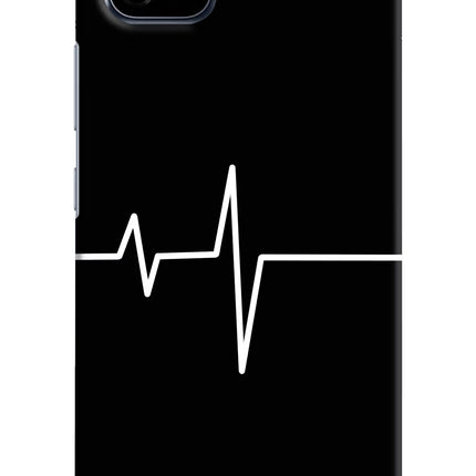 Heart Beats Realme C20 Hard Case Back Cover by Casekaro