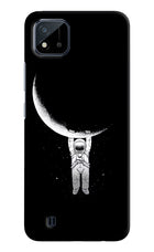 Moon Space Realme C20 Hard Case Back Cover by Casekaro