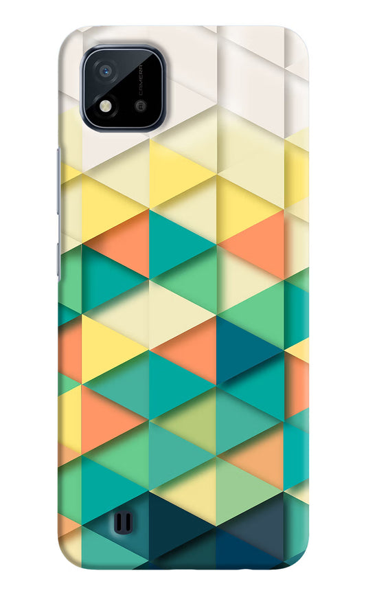 Abstract Realme C20 Hard Case Back Cover by Casekaro