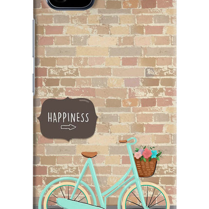 Happiness Artwork Realme C20 Hard Case Back Cover by Casekaro