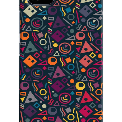 Geometric Abstract Realme C20 Hard Case Back Cover by Casekaro