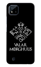 Valar Morghulis | Game Of Thrones Realme C20 Hard Case Back Cover by Casekaro