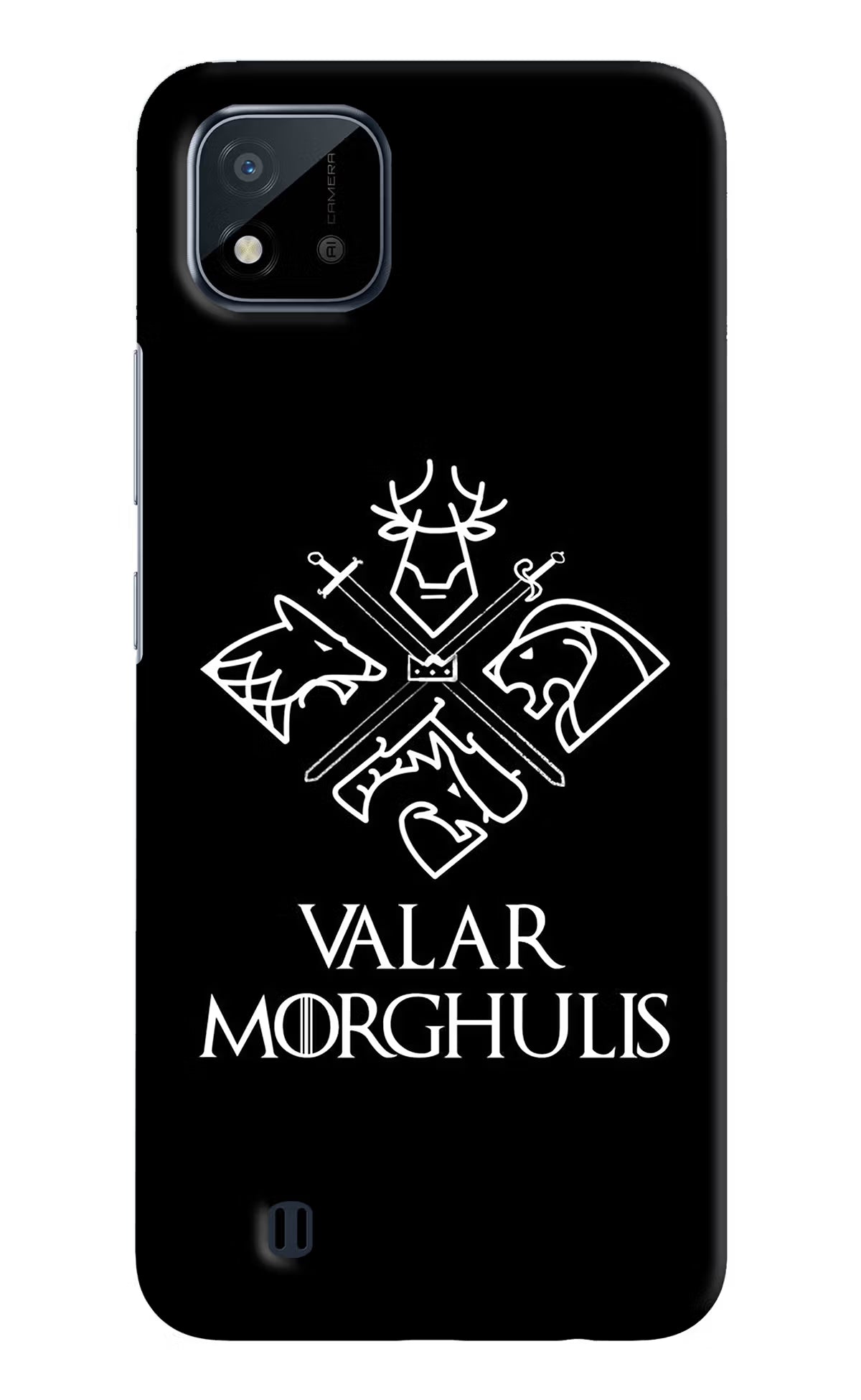 Valar Morghulis | Game Of Thrones Realme C20 Hard Case Back Cover by Casekaro