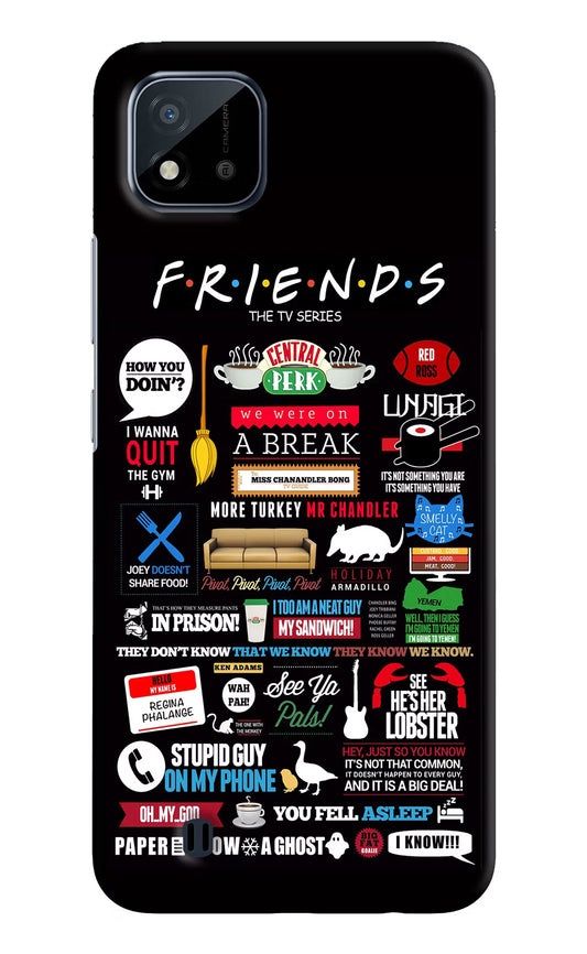 FRIENDS Realme C20 Hard Case Back Cover by Casekaro