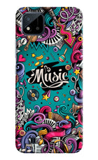 Music Graffiti Realme C20 Hard Case Back Cover by Casekaro
