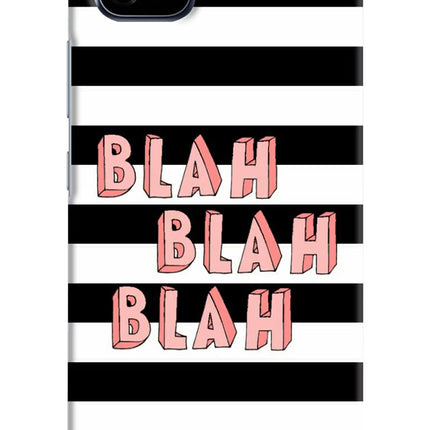Blah Blah Blah Realme C20 Hard Case Back Cover by Casekaro