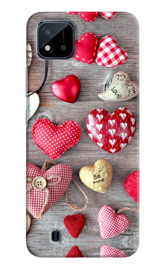 Love Wallpaper Realme C20 Hard Case Back Cover by Casekaro